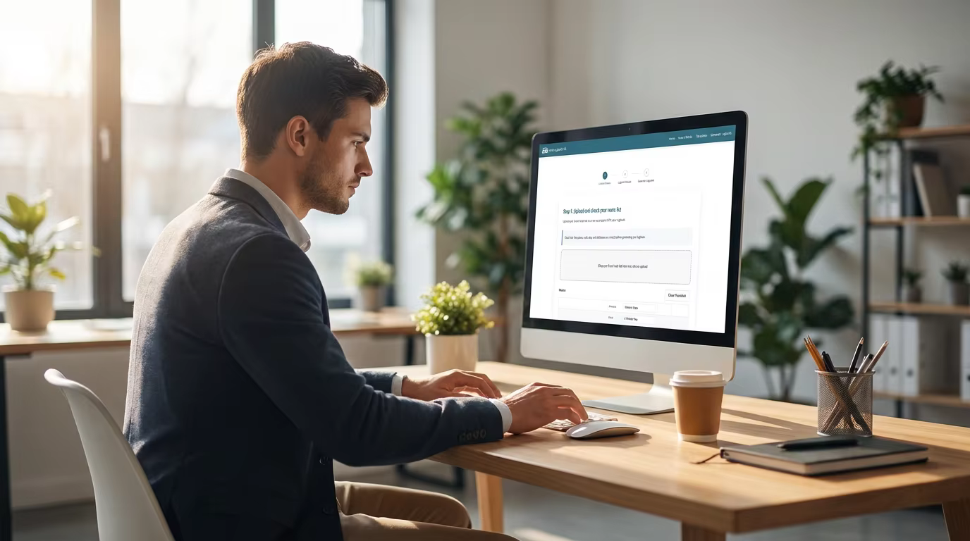 Auto Logbook SA interface preview